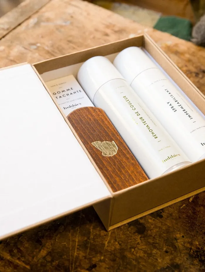 ShoeCare Kit Suede Leather and Nubuck MenWomen Bobbies Leather Care Products