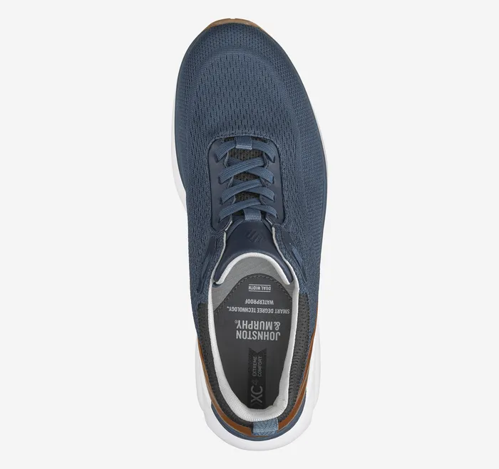 Shoes Johnston and Murphy Men XC4 TR4Sport Hybrid Navy Waterproof Knit