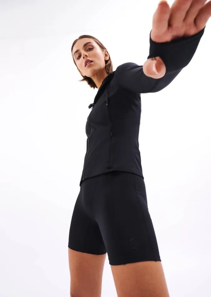Shop AGILITY TEST JACKET IN BLACK PE Nation Jackets