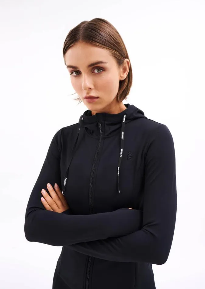 Shop AGILITY TEST JACKET IN BLACK PE Nation Jackets