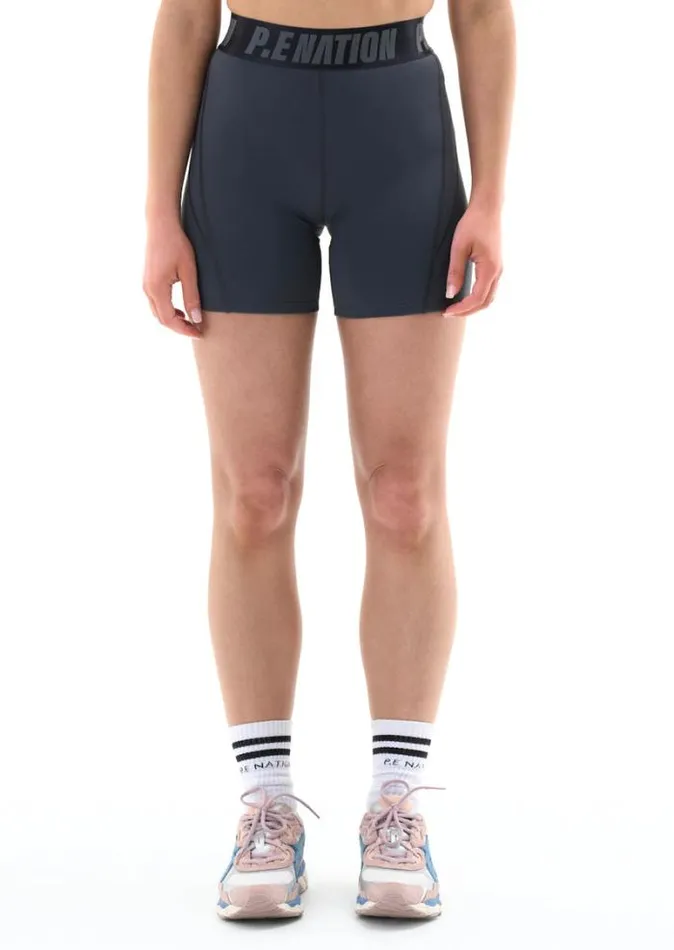 Shop BACKCHECK BIKE SHORT IN DARK SHADOW PE Nation Shorts