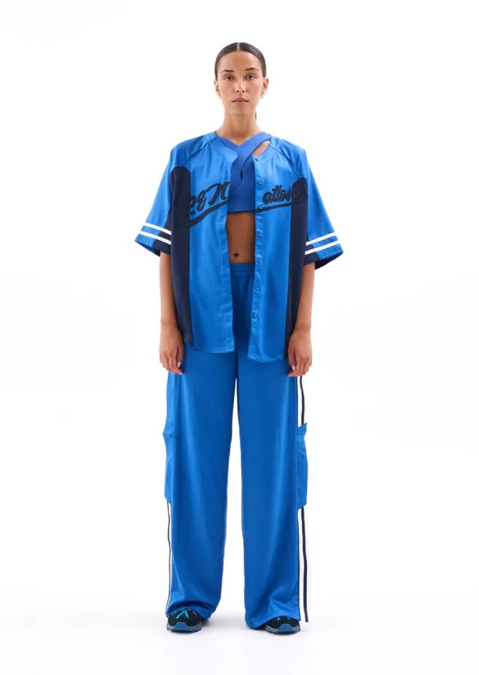 Shop BASERUNNER PANT IN CLASSIC BLUE PE Nation Pants