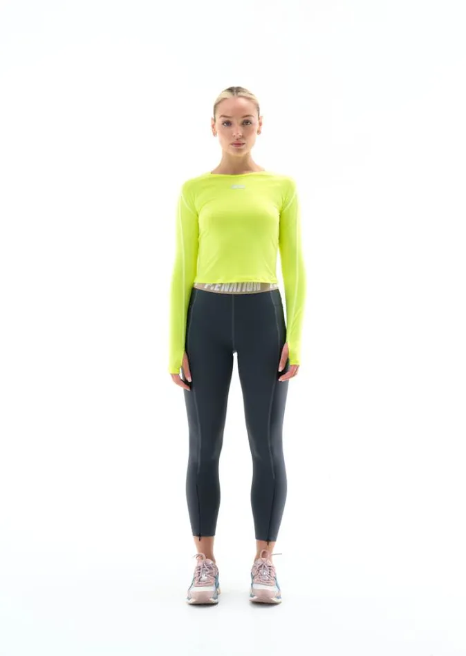 Shop DEL MAR LS TOP IN SAFETY YELLOW PE Nation Tees and Tanks