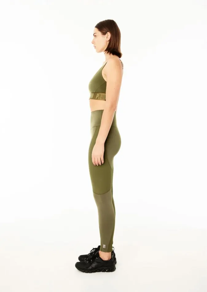 Shop FREE PLAY FULL LENGTH LEGGING IN KHAKI PE Nation Leggings