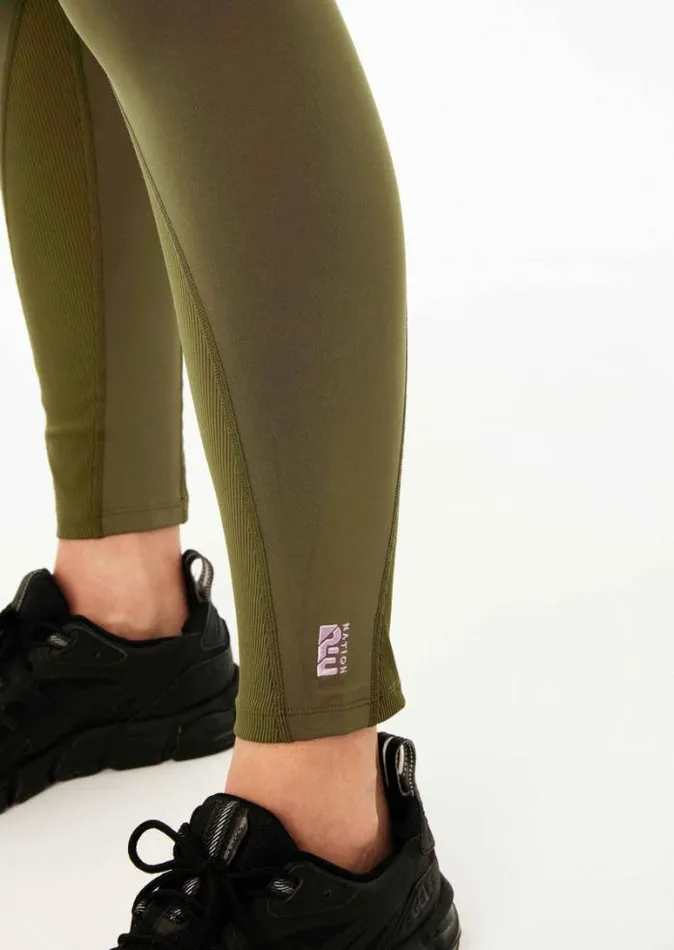 Shop FREE PLAY FULL LENGTH LEGGING IN KHAKI PE Nation Leggings