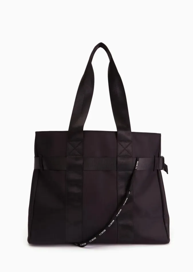 Shop FUNCTION YOGA BAG IN BLACK PE Nation Bags