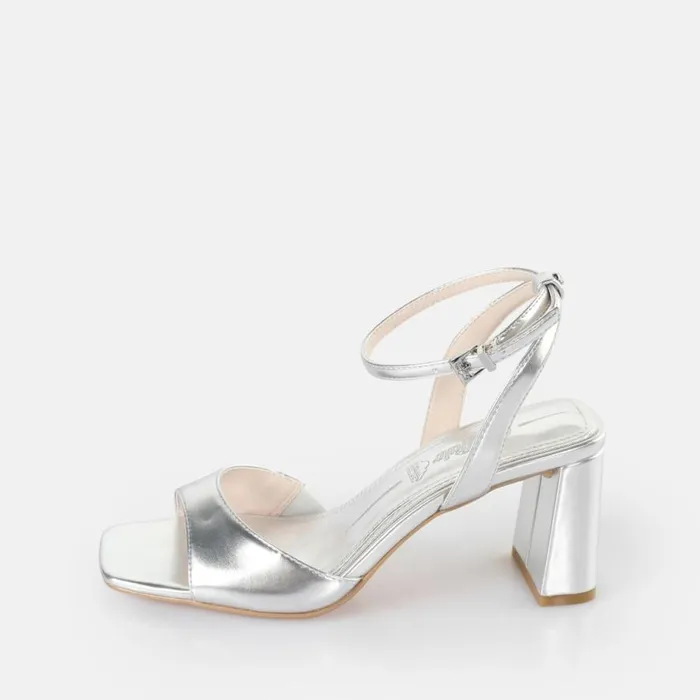 Shop Heels BUFFALO April Neat Silver