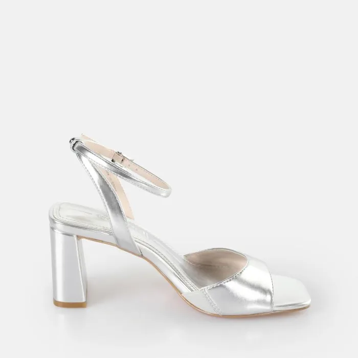 Shop Heels BUFFALO April Neat Silver