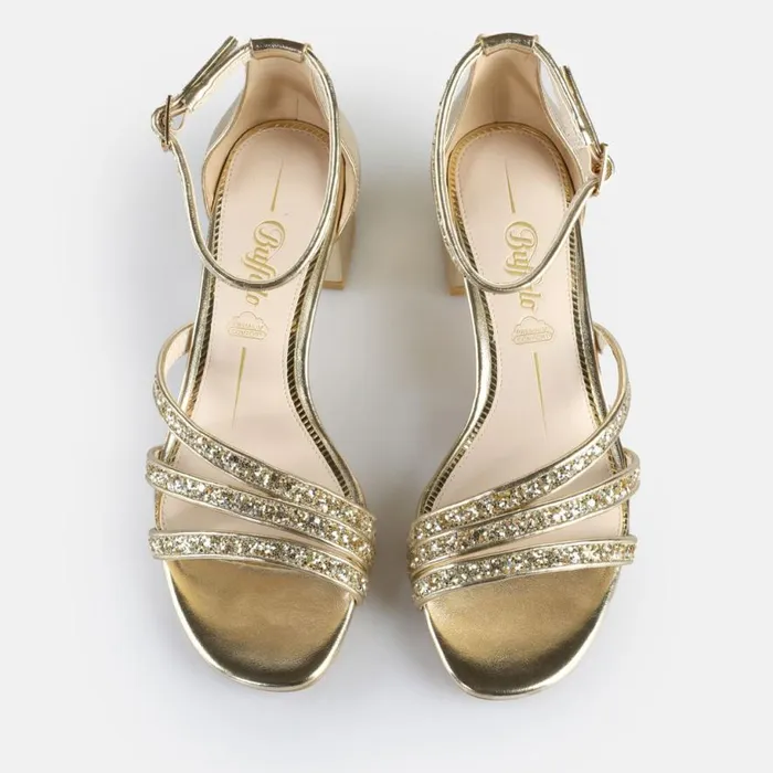 Shop Heels BUFFALO Lilly Glam Gold
