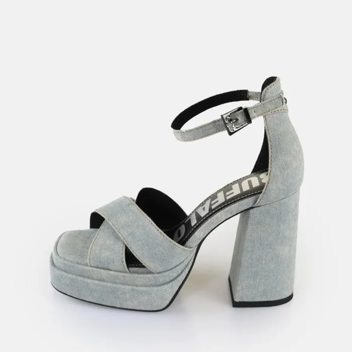 Shop Heels BUFFALO May Cross Denim