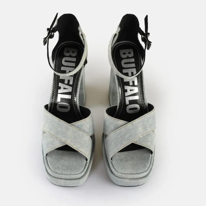 Shop Heels BUFFALO May Cross Denim