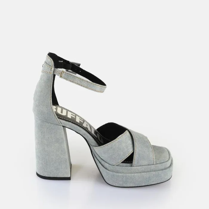 Shop Heels BUFFALO May Cross Denim