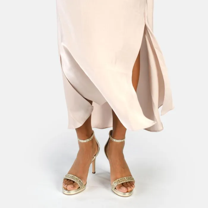 Shop Heels BUFFALO Monroe 2 Gold