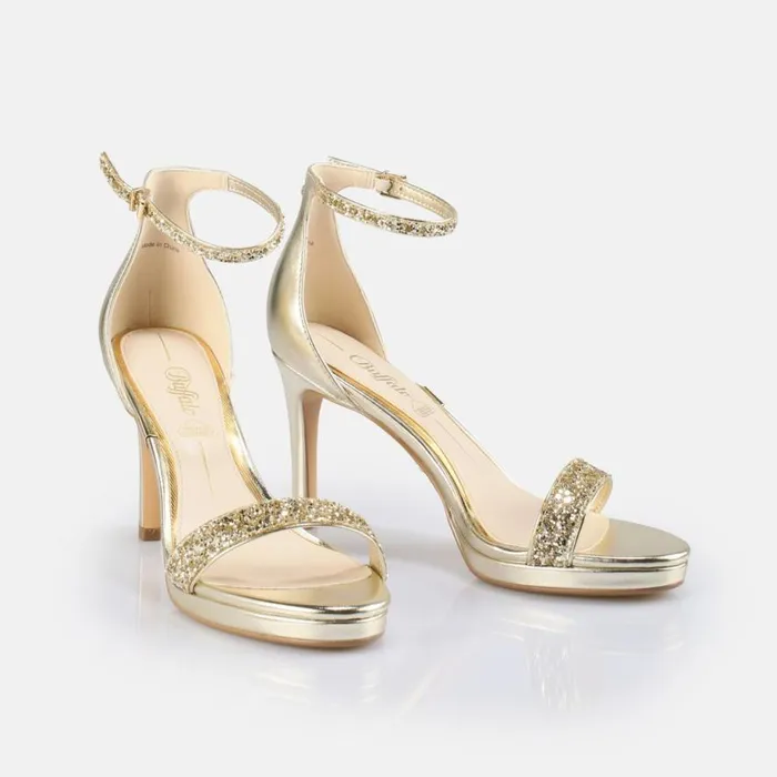 Shop Heels BUFFALO Monroe 2 Gold