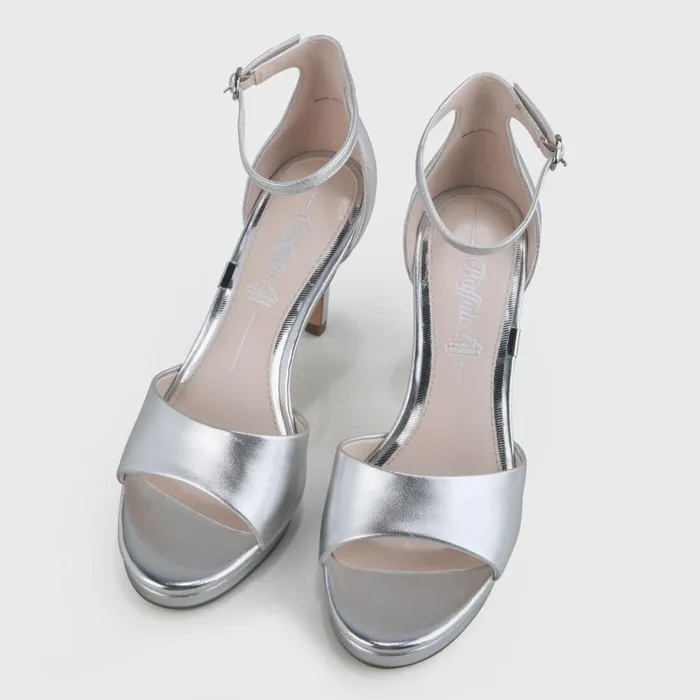 Shop Heels BUFFALO Ronja Silver