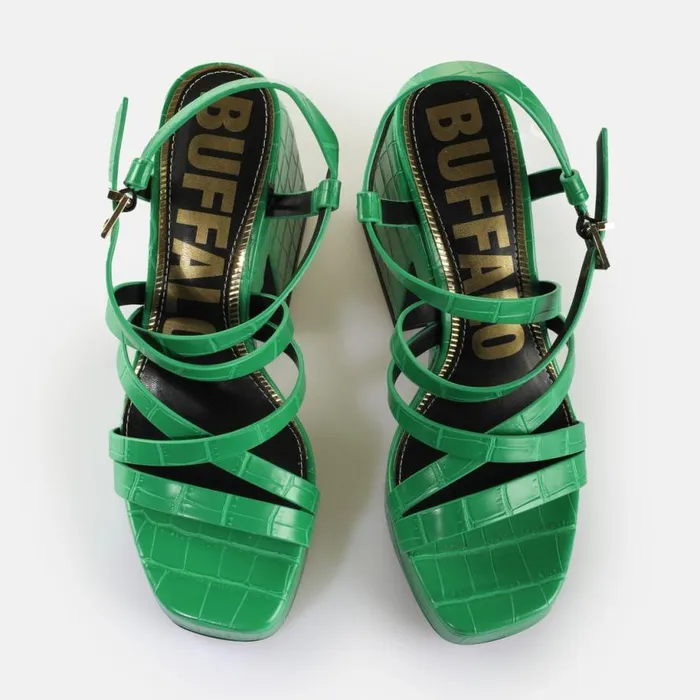 Shop Heels BUFFALO Sydney Mss Green