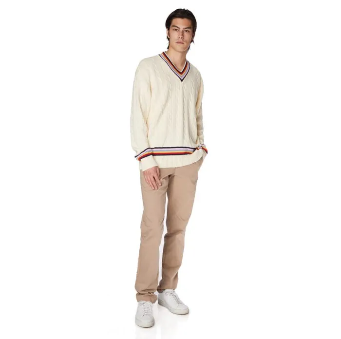 Shop Kappa Tops Robe Giovani Nunki Sweater Cream