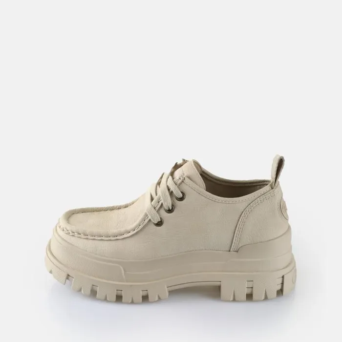 Shop Lace Up Shoes BUFFALO Aspha Wallaby Cream