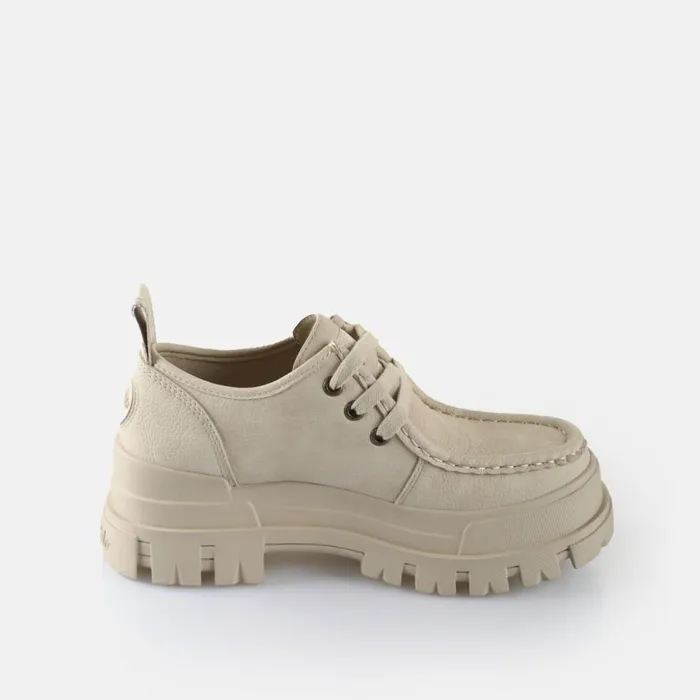 Shop Lace Up Shoes BUFFALO Aspha Wallaby Cream