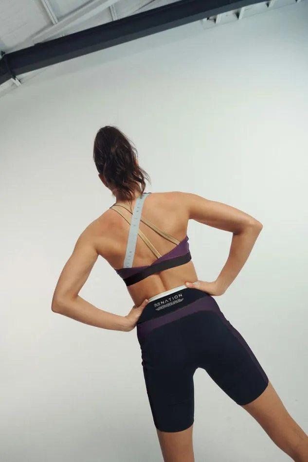Shop MOTION BIKE SHORT IN BLACK PE Nation Shorts
