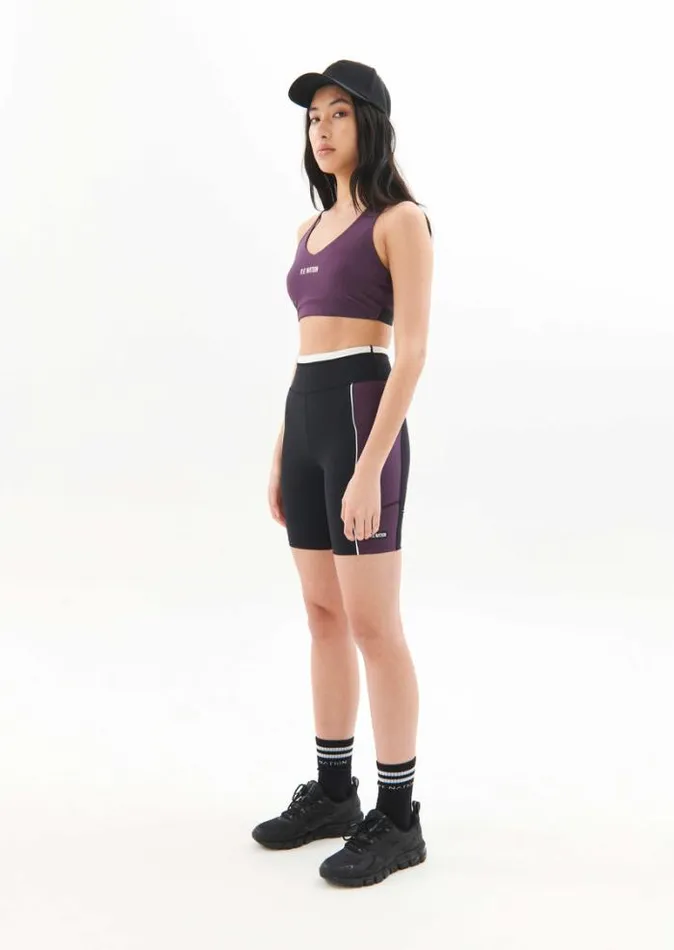 Shop MOTION BIKE SHORT IN BLACK PE Nation Shorts