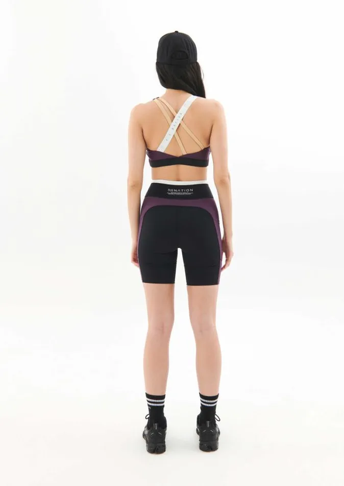 Shop MOTION BIKE SHORT IN BLACK PE Nation Shorts