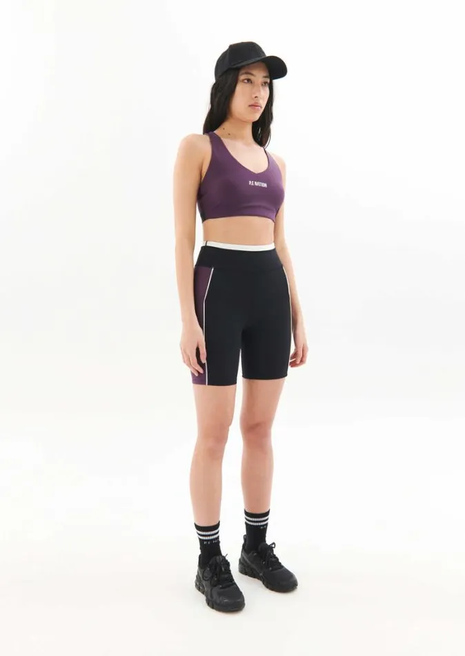 Shop MOTION BIKE SHORT IN BLACK PE Nation Shorts
