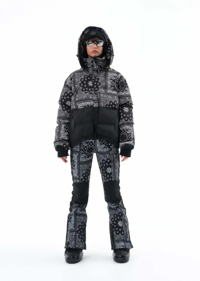Shop NISEKO SNOW PANT IN BANDANA PRINT PE Nation Pants
