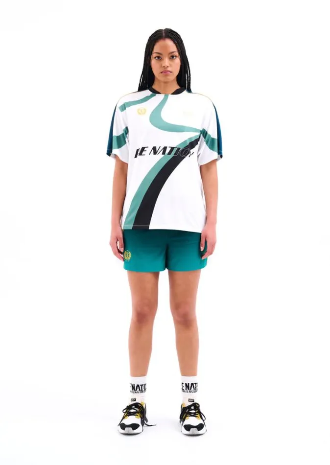 Shop QUALIFIER SHORT IN GREENLAKE PE Nation Shorts