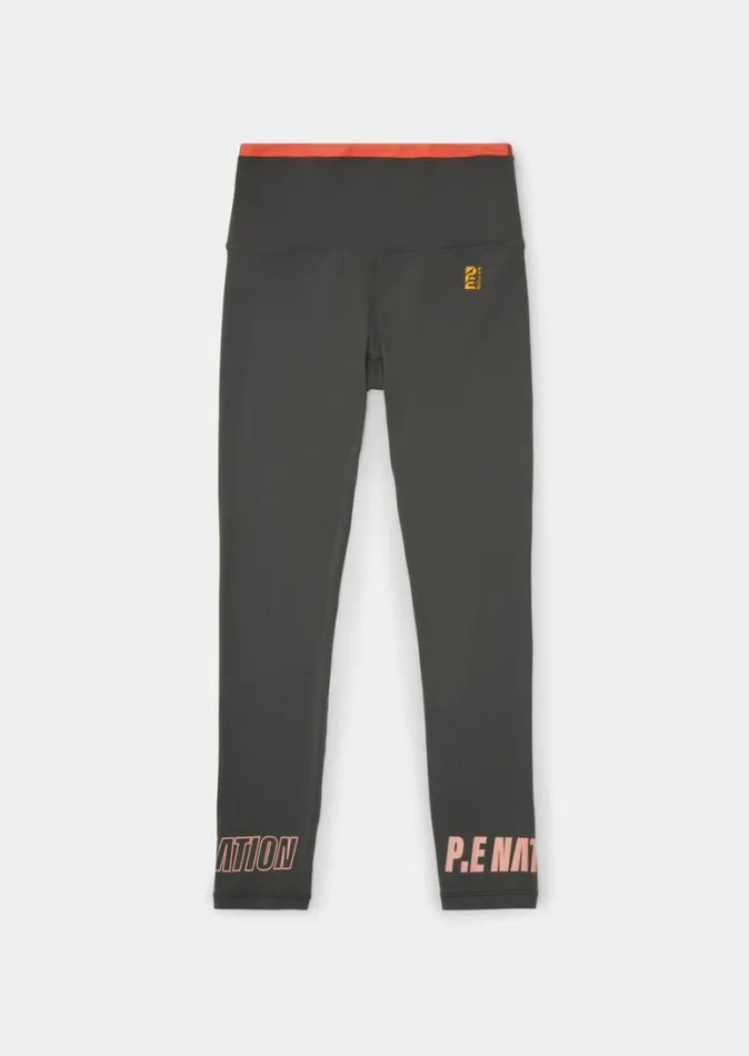 Shop REACTION LEGGING IN DARK SHADOW PE Nation Leggings