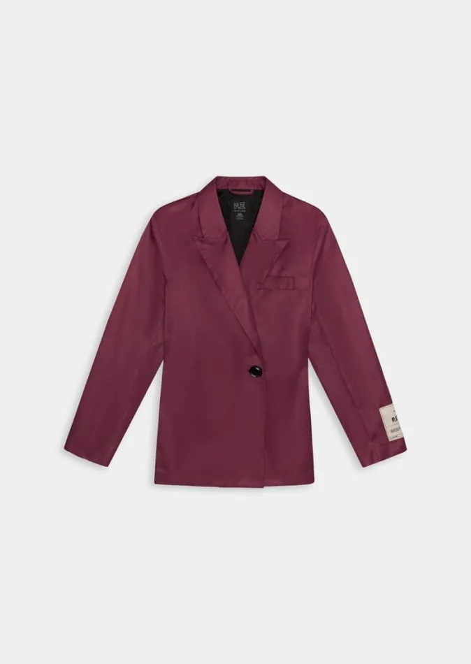 Shop RECONNECT BLAZER IN RUMBA RED PE Nation Jackets