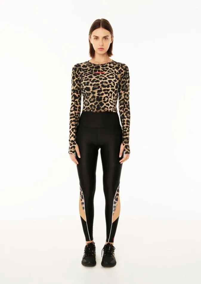 Shop SILVERSTONE FULL LENGTH LEGGING IN BLACK PE Nation Leggings