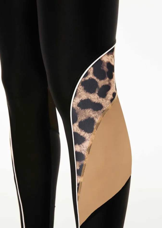Shop SILVERSTONE FULL LENGTH LEGGING IN BLACK PE Nation Leggings