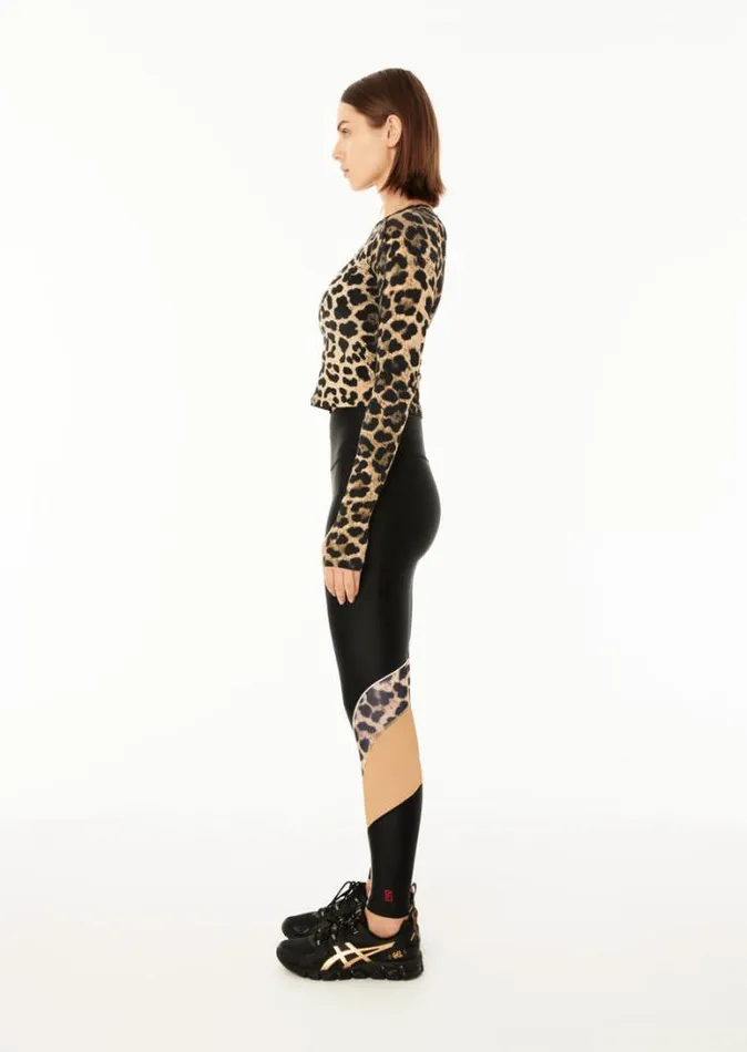 Shop SILVERSTONE FULL LENGTH LEGGING IN BLACK PE Nation Leggings