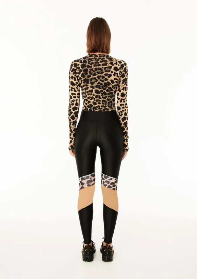 Shop SILVERSTONE FULL LENGTH LEGGING IN BLACK PE Nation Leggings
