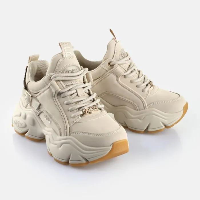 Shop Sneakers BUFFALO Binary Halo Beige