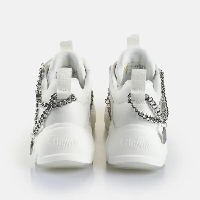 Shop Sneakers BUFFALO Binary Punk White