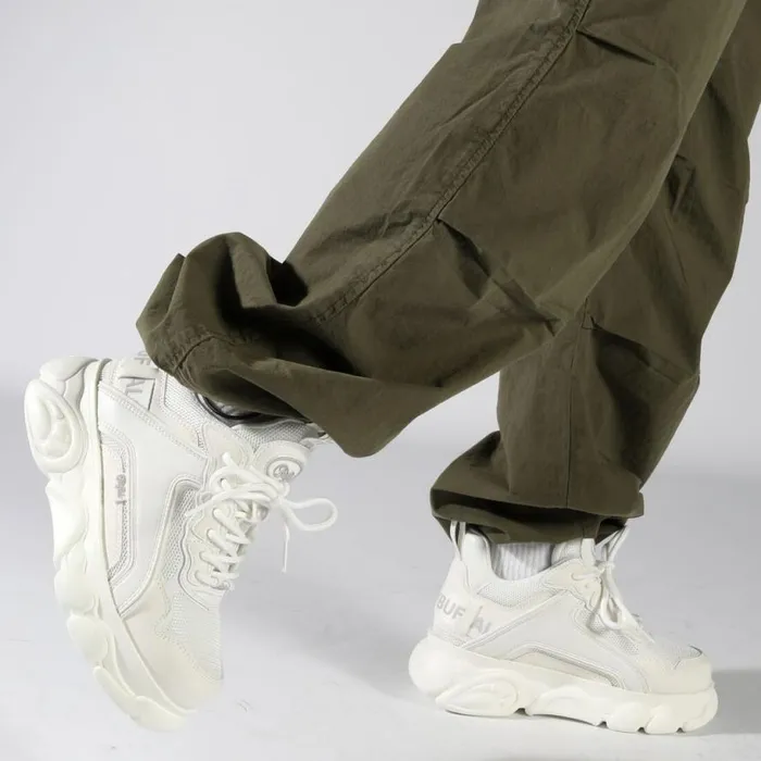 Shop Sneakers BUFFALO CLD Chai White Beige