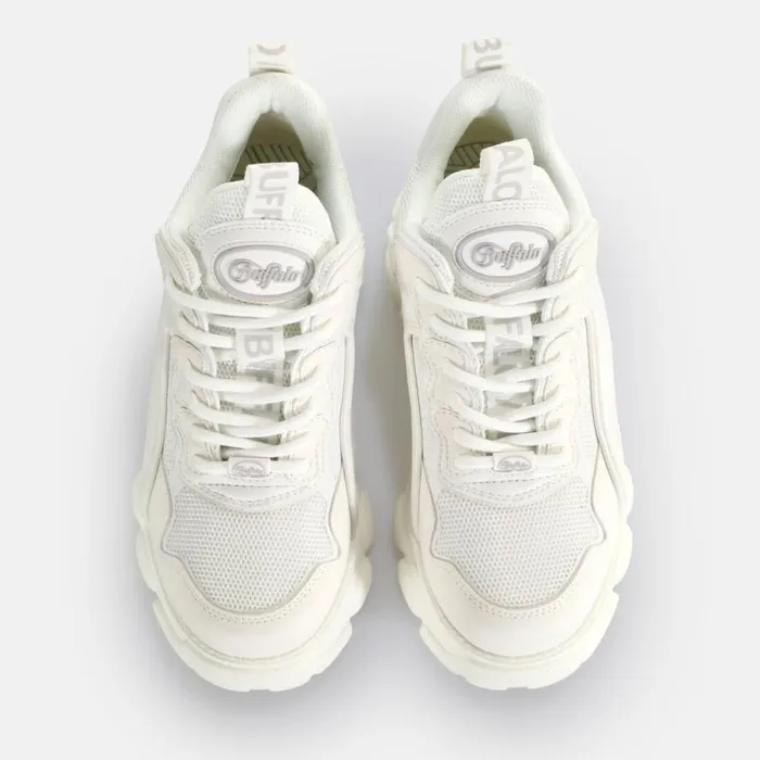 Shop Sneakers BUFFALO CLD Chai White Beige