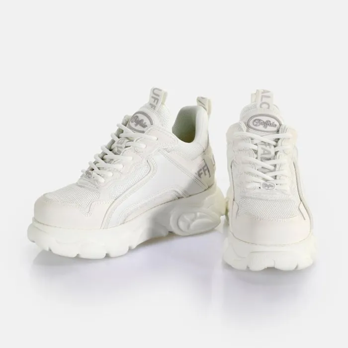 Shop Sneakers BUFFALO CLD Chai White Beige