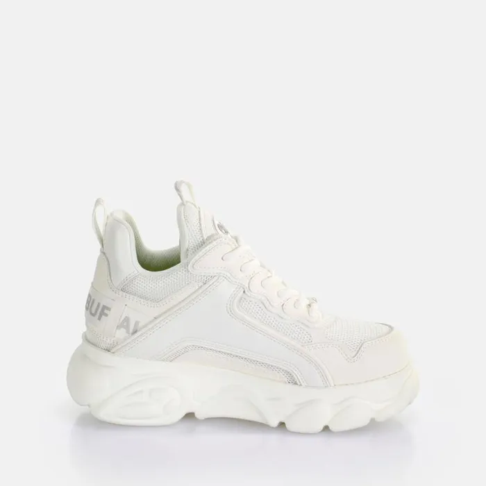 Shop Sneakers BUFFALO CLD Chai White Beige