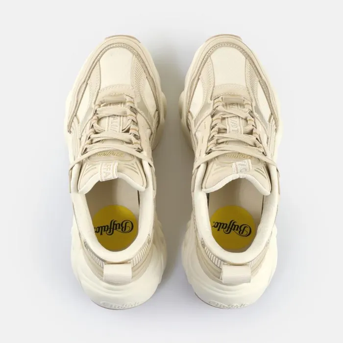 Shop Sneakers BUFFALO CLD Run Jog Cream