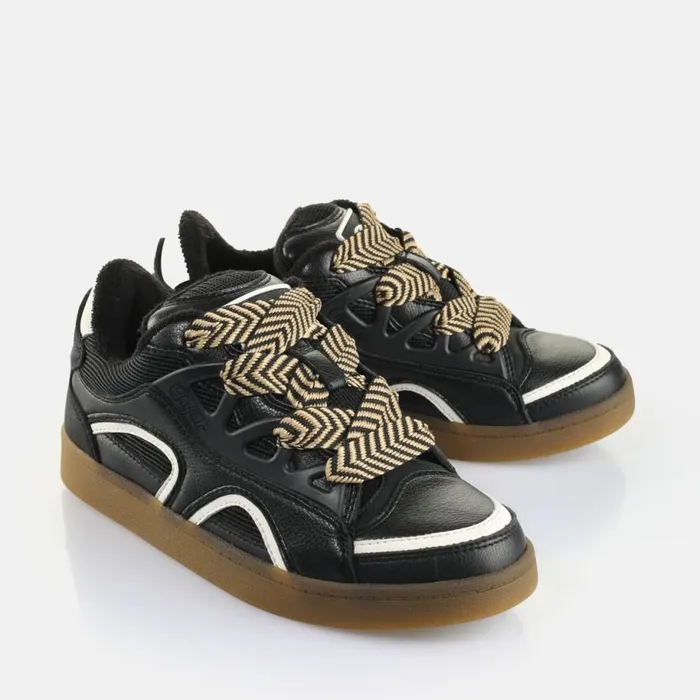 Shop Sneakers BUFFALO Liberty Skate Black Camel
