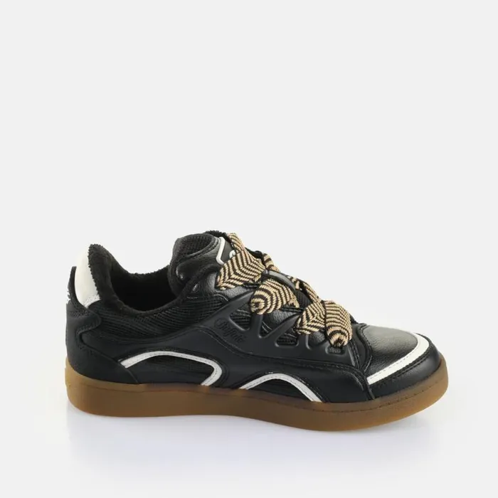 Shop Sneakers BUFFALO Liberty Skate Black Camel