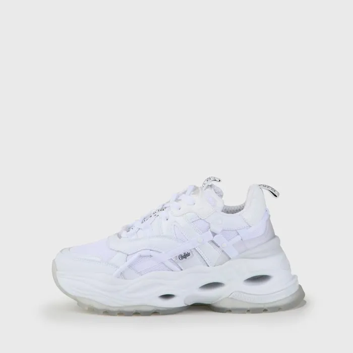 Shop Sneakers BUFFALO Triplet Hollow White