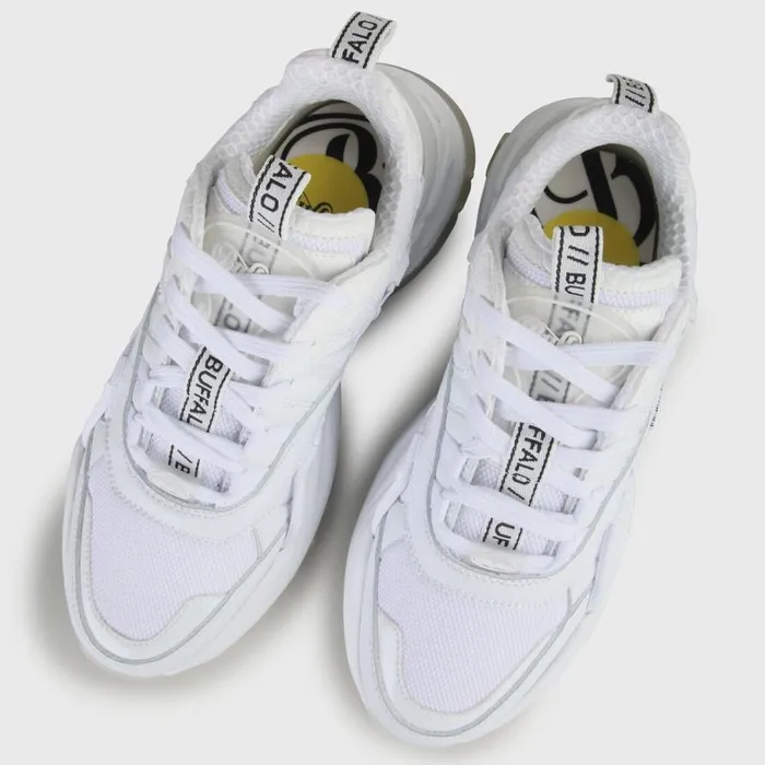 Shop Sneakers BUFFALO Triplet Hollow White