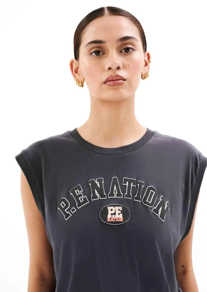 Shop SOLRAD TANK IN DARK SHADOW PE Nation Tees and Tanks
