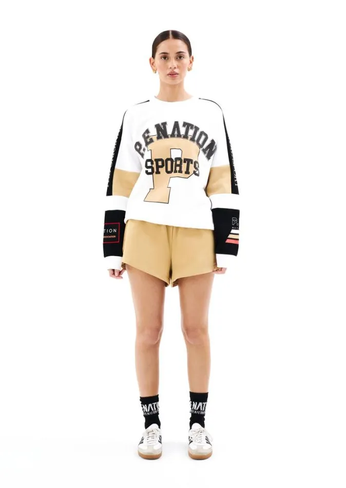 Shop SONORA SWEAT IN OPTIC WHITE PE Nation Sweats