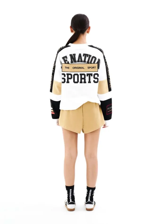 Shop SONORA SWEAT IN OPTIC WHITE PE Nation Sweats