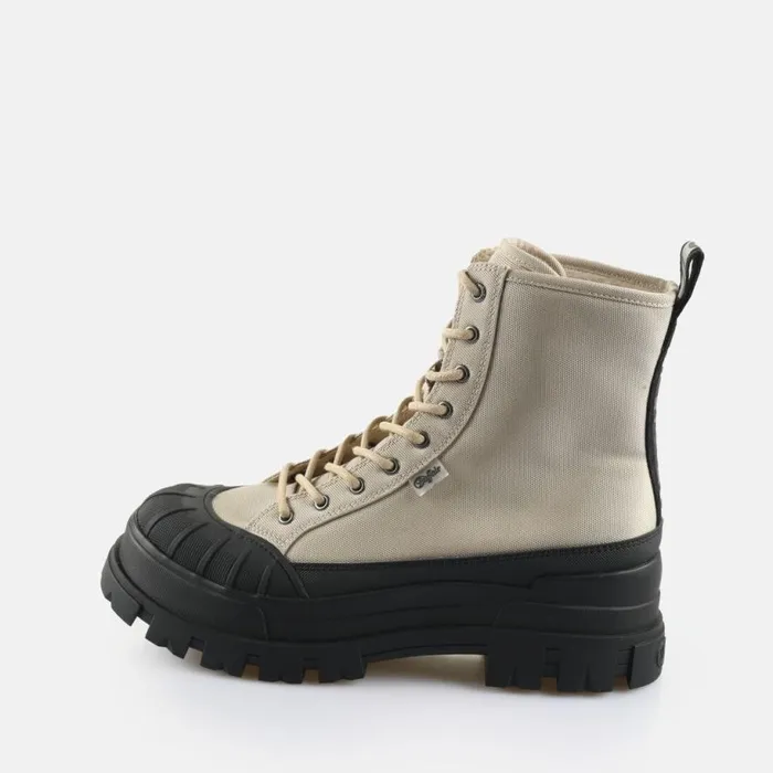 Shop Vegan Shoes BUFFALO Aspha Fox Lace HI BS Cream